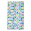 *IN STOCK* Easter Egg Trellis Personalized Poly Twill Tea Towels, Set Of 2, Blue