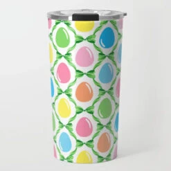 Easter Egg Trellis Travel Tumbler, Grass