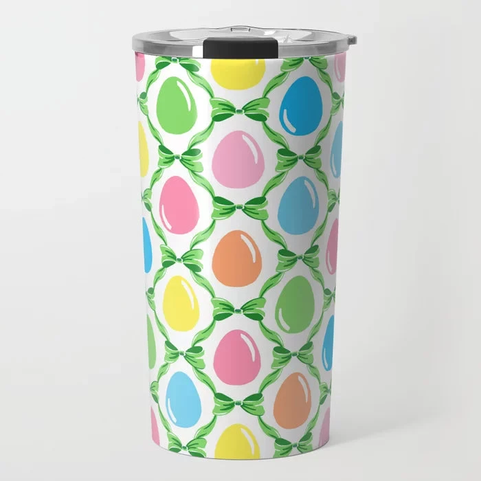 Easter Egg Trellis Travel Tumbler, Grass 1 Easter Egg Trellis Travel Tumbler, Grass