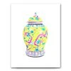 Famille Jaune Ginger Jar Art Print