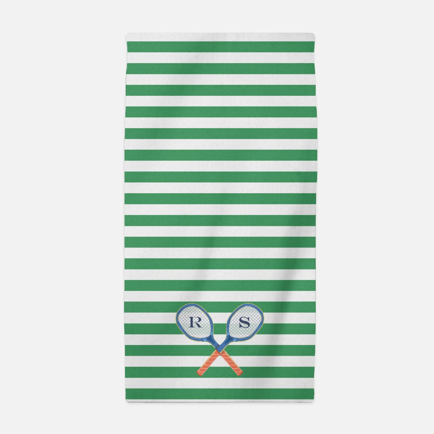 Personalized Father's Day Beach Towel, Tennis 1 Personalized Father's Day Beach Towel, Tennis