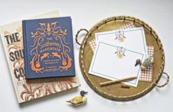 Men's Duck Hunting Custom Crest Personalized Flat Note Cards -Gift Supplies Store FATHERSDAYGIFTUNIQUEGIFTIDEASDADGIFTGRANDADGRANDPAPARENTYELLOWLABDUCKHUNTINGFLATNOTECARD