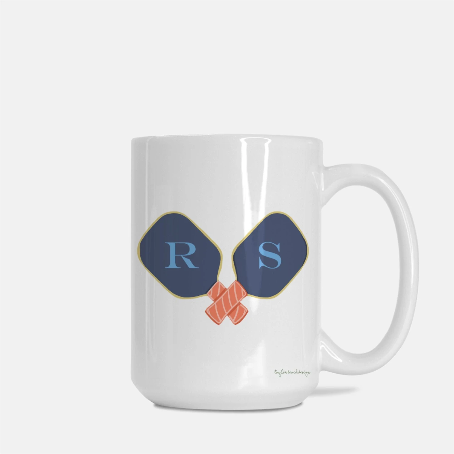 Personalized Father's Day Mug, Pickleball 2 Personalized Father's Day Mug, Pickleball - Image 2