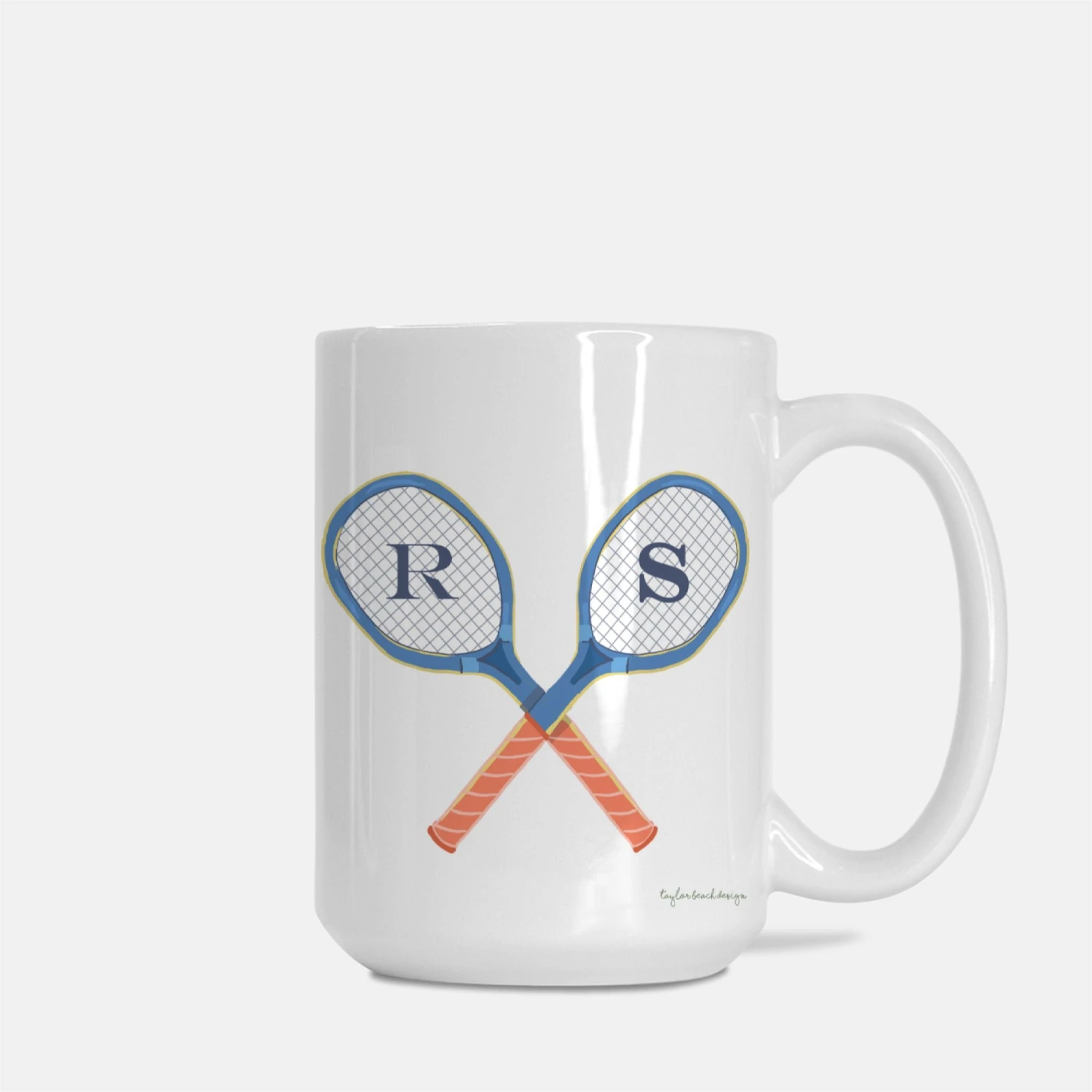 Personalized Father's Day Mug, Tennis 2 Personalized Father's Day Mug, Tennis - Image 2