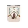 Men's Dove Hunt Crest Personalized Travel Tumbler, 10 Oz.