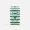 Set Of 2 Personalized Father's Day Can Coolers, Tennis