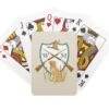 Father's Day Custom Duck Hunting Crest Personalized Playing Cards