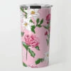 Flirty Floral Travel Tumbler