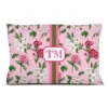 Flirty Floral Personalized Pet Bed, (3) Sizes Available