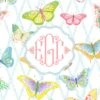 Fly Fly Butterfly Personalized Folded Note Cards