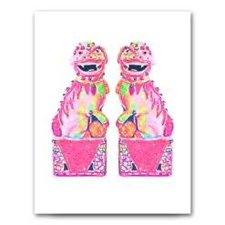 Fabulous Foos Art Print