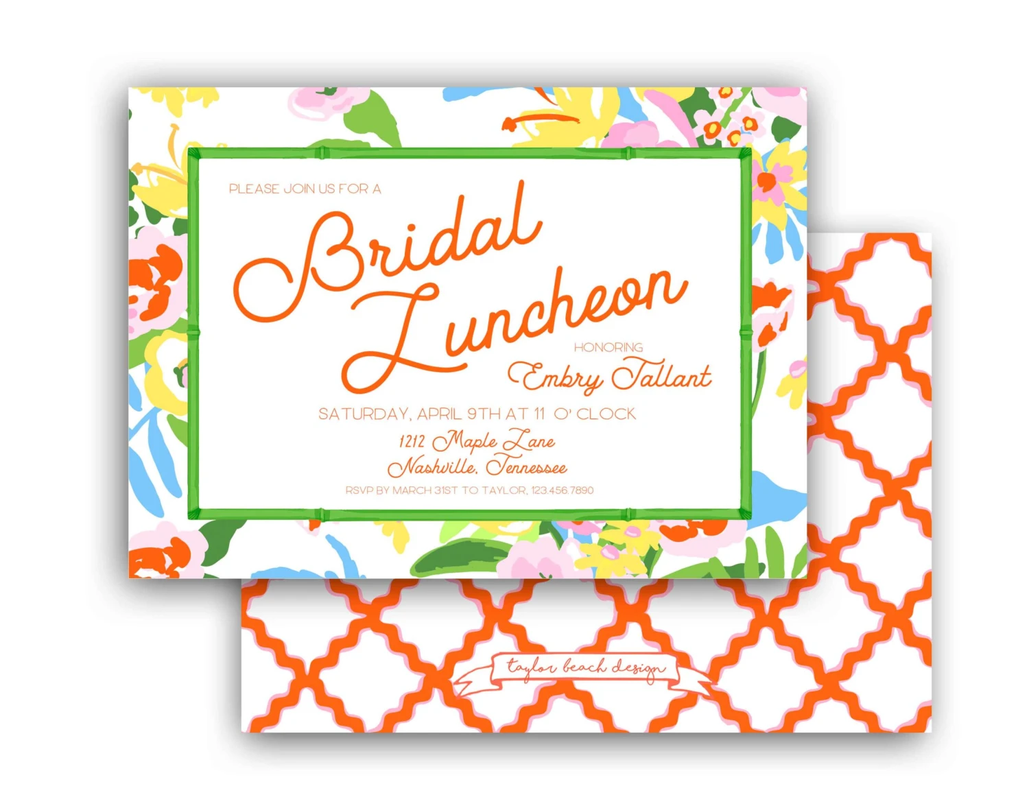 Fresh Cuts Invitation 1 Fresh Cuts Invitation