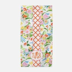 Fresh Cuts Personalized Beach Towel