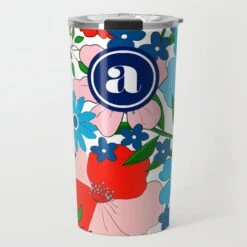 Glory Garden Personalized Travel Tumbler
