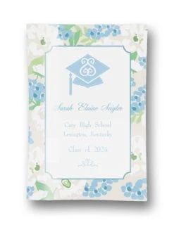 Graduation Keepsake Personalized 5"x7" Rectangular Glass Trinket Tray