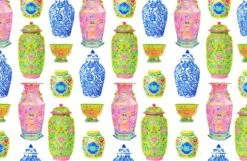 Haute Chinoiserie Paper Tear-away Placemat Pad