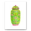 Haute Chinoiserie Jade Ginger Jar Art Print