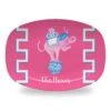 Trunk Of Lovin' Elephant Valentine's Personalized Melamine Platter, Pink