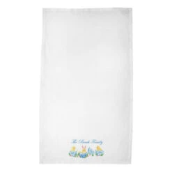 Haute Hatch Personalized Poly Twill Easter Tea Towels, Set Of 2