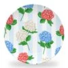 Single Hydrangea Blooms 10" Dia. Melamine Plate
