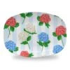 Hydrangea Blooms Melamine Platter