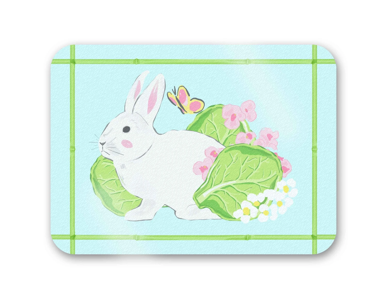 In The Cabbage16" X 12" Tempered Glass Cutting Board 1 In The Cabbage16" X 12" Tempered Glass Cutting Board