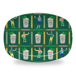 Jockeys & Juleps Personalized Melamine Platter
