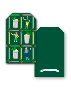 Jockeys & Juleps, Keeneland Green, Hang Tags