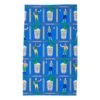 Jockeys & Juleps Personalized Poly Twill Tea Towel, Blue Ribbon