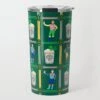 Jockeys & Juleps Personalized Travel Tumbler, Keeneland Green