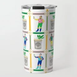 Jockeys & Juleps Personalized Travel Tumbler, Winning White
