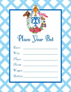 Kentucky Derby Betting Cards