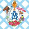 Derby Crest Personalized Folded Note Cards