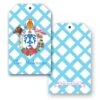 Kentucky Derby Custom Crest Personalized Gift Tags
