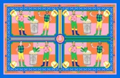 Jockeys & Juleps Personalized Custom Crest Paper Tear-away Placemat Pad