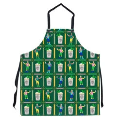 Jockeys & Juleps Personalized Apron, Keeneland Green