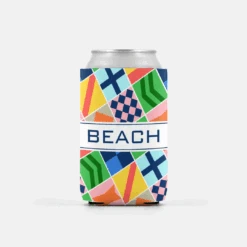 Derby Silks, Set Of 2 Personalized Can Coolers