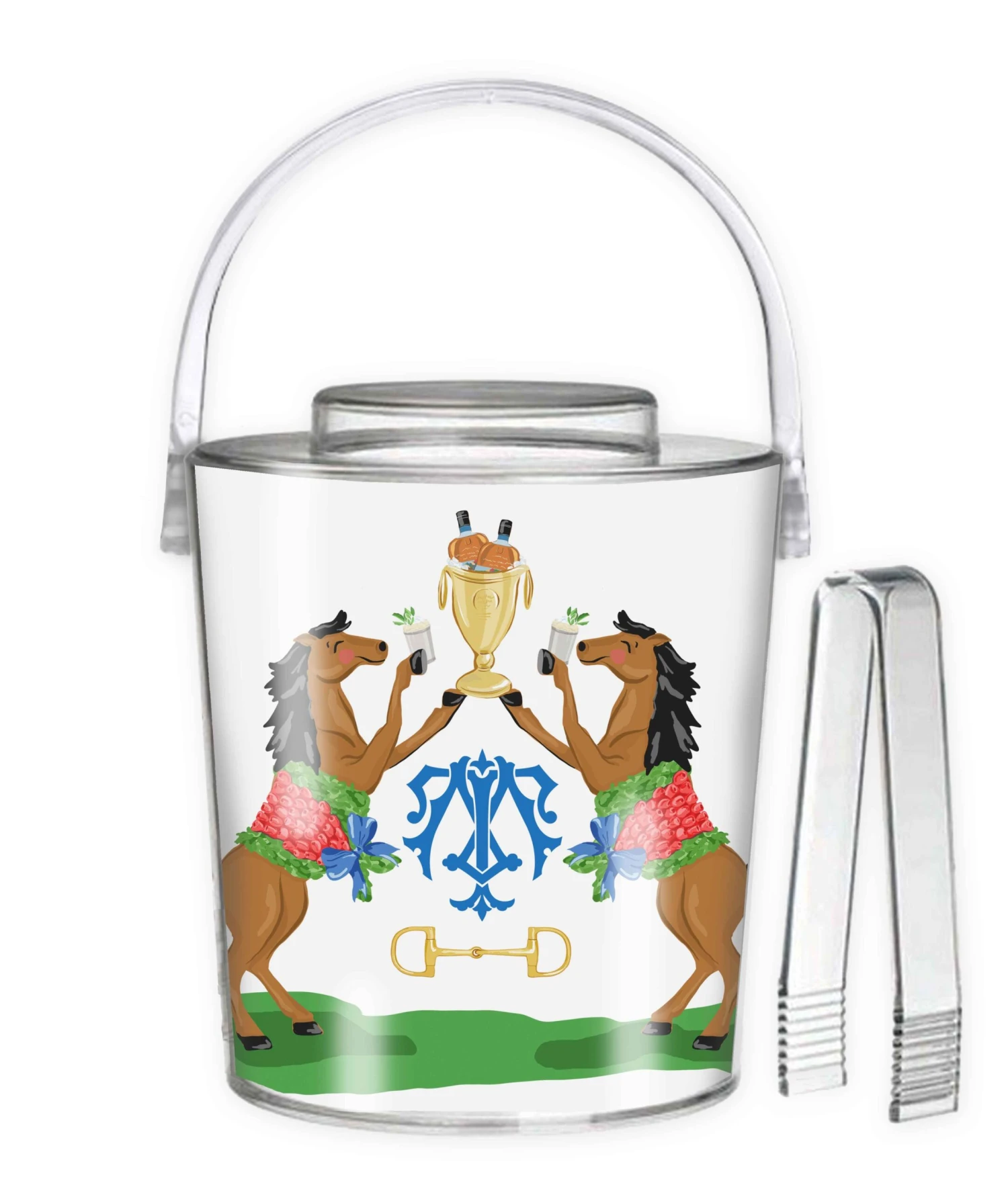 Winner's Circle, Bourbon, Personalized Ice Bucket 1 Winner's Circle, Bourbon, Personalized Ice Bucket