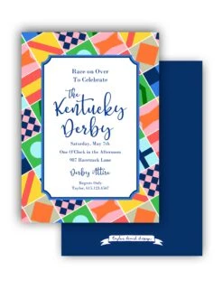 Derby Silks Invitation