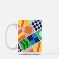 Derby Silks Porcelain Mug