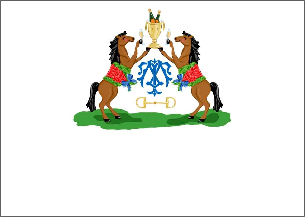 Winner's Circle, Bubbles, Personalized Tented Place Cards 1 Winner's Circle, Bubbles, Personalized Tented Place Cards