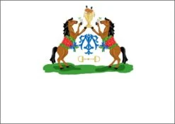 Winner's Circle, Bourbon, Personalized Tented Place Cards