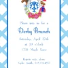 Kentucky Derby Custom Crest Invitation