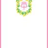 Lemon Crest, Pink Lemonade, Flat Note Cards