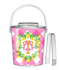 Lemon Crest, Party Punch, 3 Qt. Acrylic Ice Bucket