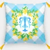 Lemon Crest, Orchard Sky, Euro Pillow & Insert, 26"x26"