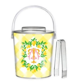 Lemon Crest, Limoncello, 3 Qt. Acrylic Ice Bucket