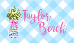 Chinoiserie Lemon Tree Enclosure Cards