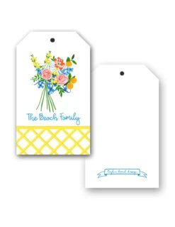 Mother's Day Signature Bouquet Personalized Hang Tags