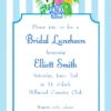 Blossoming Bliss Custom Crest Invitation